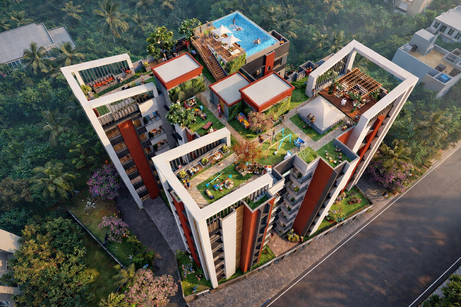 Project highlight of Delhi 7 premium residences in New Delhi